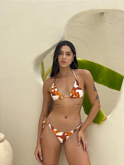 Biquíni Aurora Terracota - Caribe Brasil