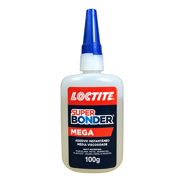 COLA INSTANTÂNEA MULTIUSO SUPER BONDER MEGA 100G - LOCTITE