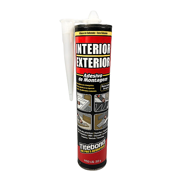 COLA PARA CONSTRUÇÃO INTERIOR E EXTERIOR 353G - TITEBOND