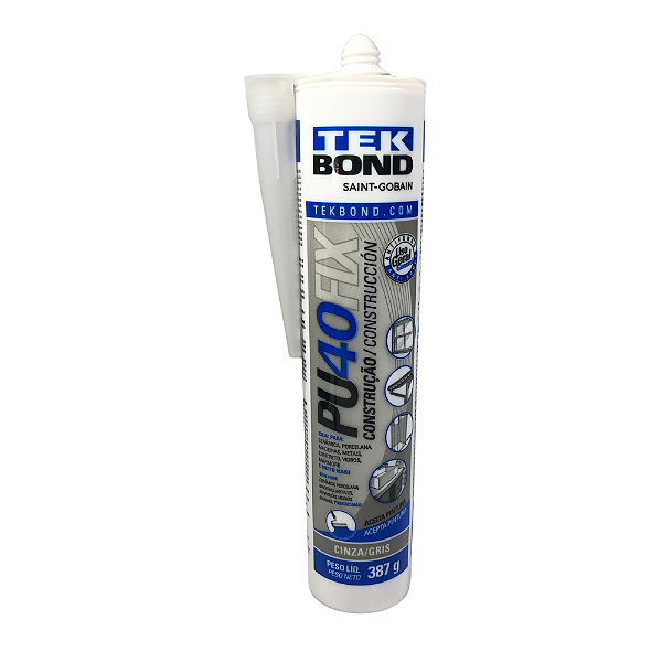 SELANTE CINZA PARA CONSTRUÇÃO PU40FIX 387G - TEKBOND