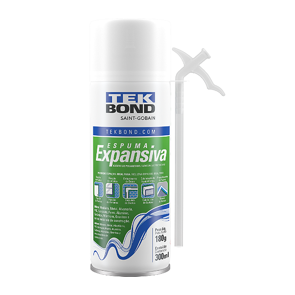 ESPUMA EXPANSIVA PU 180G - TEKBOND