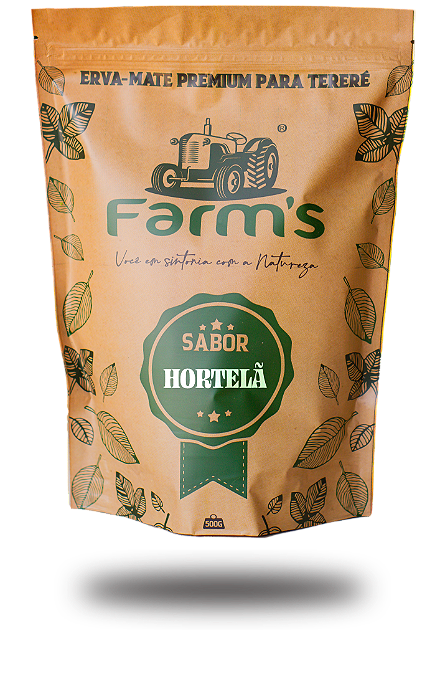 Erva-mate Premium Farm's - Hortelã