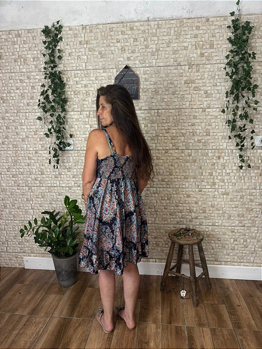 Vestido Curto Turmalina Alça