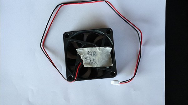 COOLER DE BEAM 14R FAIXA LARANJA S/ BORDA 12V FAN 6X6CM