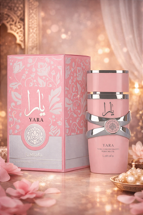Yara Rose Lattafa - 100ml (Feminino)