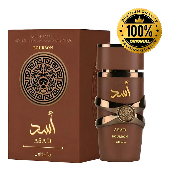 Asad Bourbon Lataffa Eau de Parfum - 100ml - Masculino