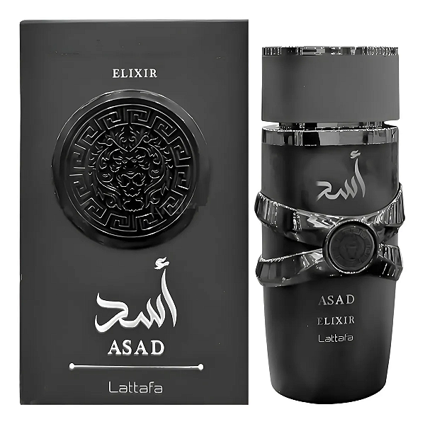 Asad Elixir Eau de Parfum Lattafa - 100ml - Masculino