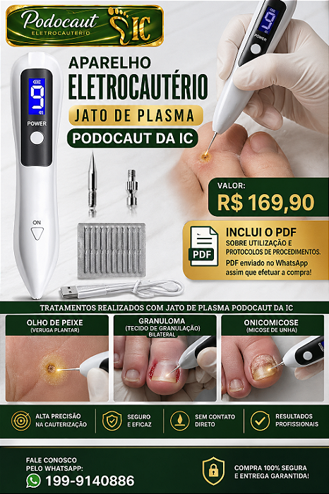 Eletrocautério - ( Podocaut)