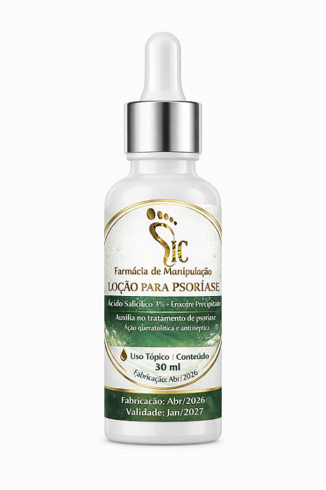 Loção para Psoríase IC – Tratamento Intensivo