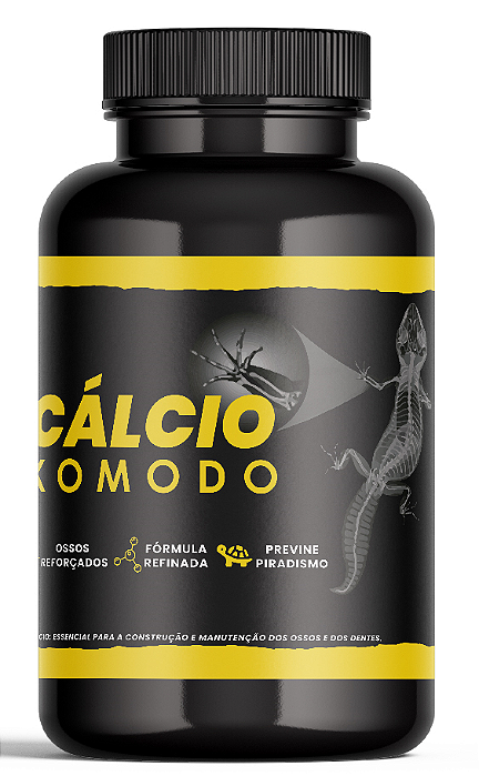 Cálcio + D3 Komodo 100g