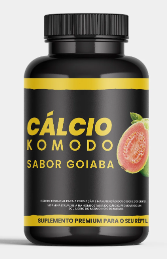 Cálcio Komodo Goiaba 100g