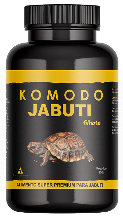 Komodo Jabuti Filhote 150g