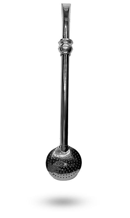 Bomba para Chimarrão inox mod. anel e cuia