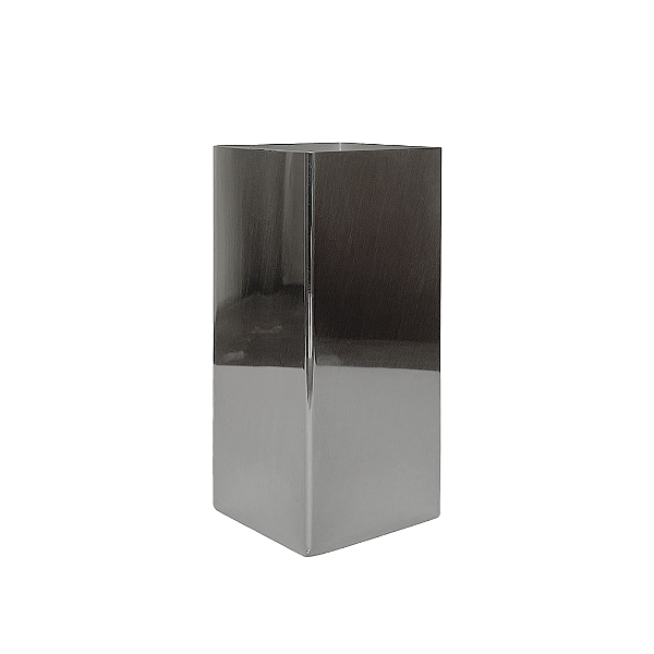 Copo de inox mod. quadrado 250ml Polido