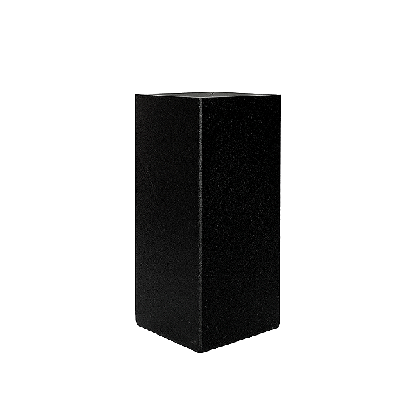 Copo de inox mod. quadrado 250ml Preto