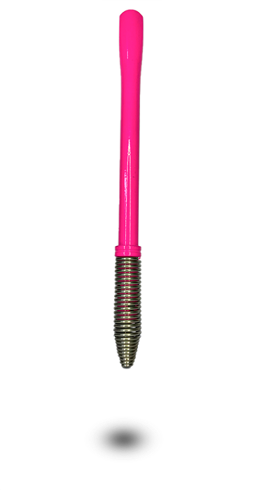 Bomba Inox de mola Cônica Rosa Pink