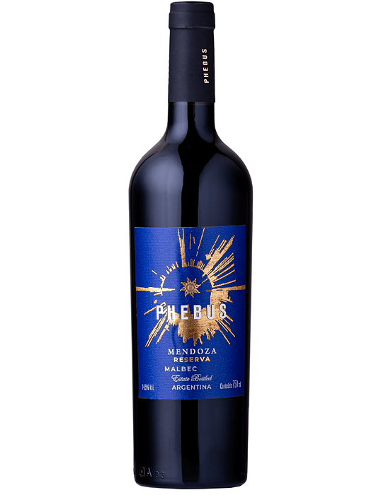 Vinho Argentino Phebus Malbec Reserva 750ml