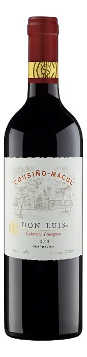 Vinho Chileno Cousino Macul Don Luis Cabernet Sauvignon 750ml