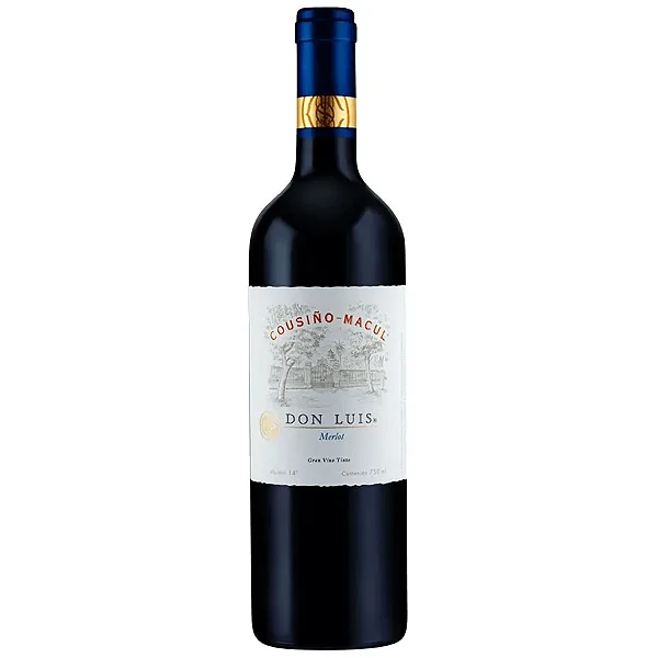 Vinho Chileno Cousino Macul Don Luis Merlot 750ml