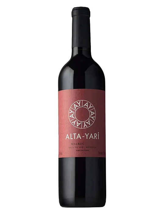 Vinho Argentino Alta Yarí Malbec 750ml