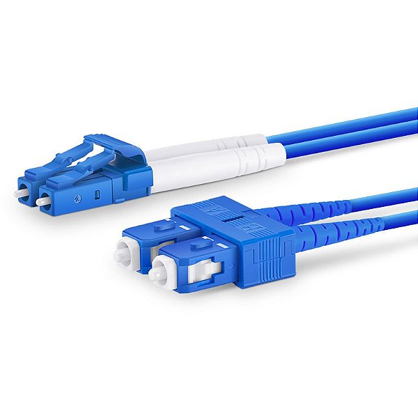 Cordão Óptico DPX SM 9/125µ LC-UPC/SC-UPC 20m