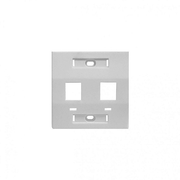 Espelho 3x3 Sistema X de 2 PORTAS BRANCO - 10 peças