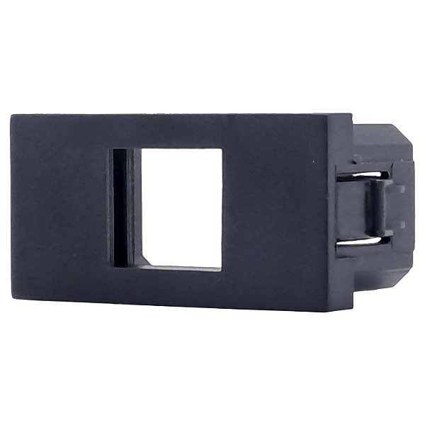 Módulo Adaptador Pial Plus+ RJ45 PRETO