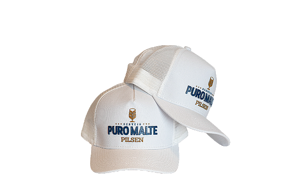 Boné Puro Malte Branco