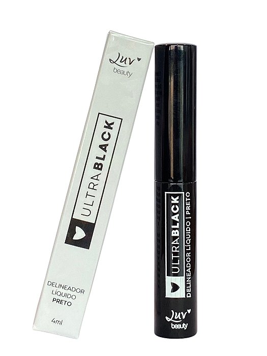 Delineador Liq. Ultra Black LUV BEAUTY