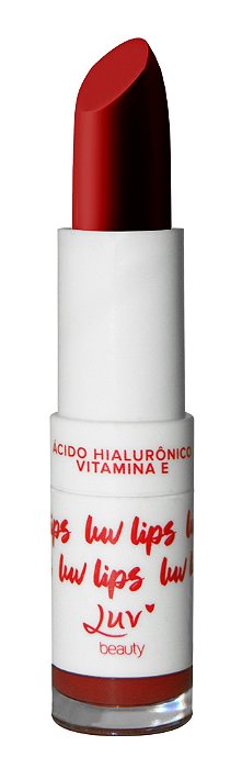 Batom LuvLips Cremoso - Rouge