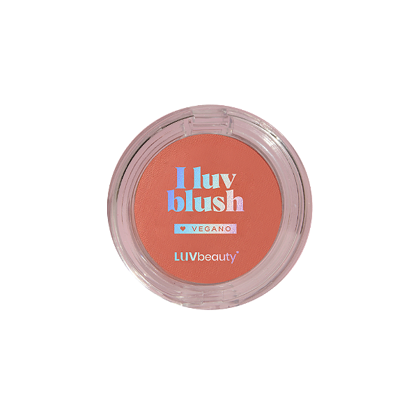 Blush toque aveludado Luv Beauty – cor radiante e vegano