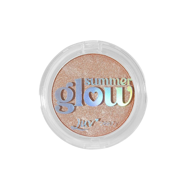 Iluminador Compacto Luv Beauty – brilho intenso e sofisticado para todos os tipos de pele