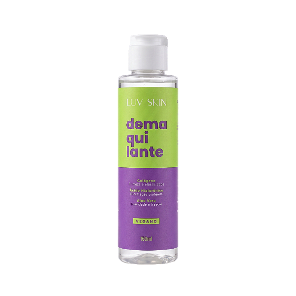 Demaquilante Oil Free Luv Skin – limpeza suave, hidratação profunda e frescor imediato
