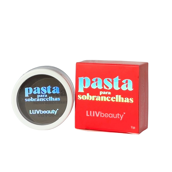 Pasta para Sobrancelhas Luv Beauty – definição natural e alta fixação