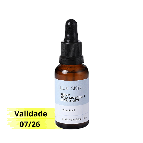 Sérum de Ácido Hialurônico Luv Skin – hidratação intensa e firmeza para a pele