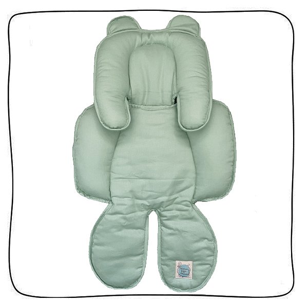Redutor de Bebê Conforto e Carrinho - Fustão Verde