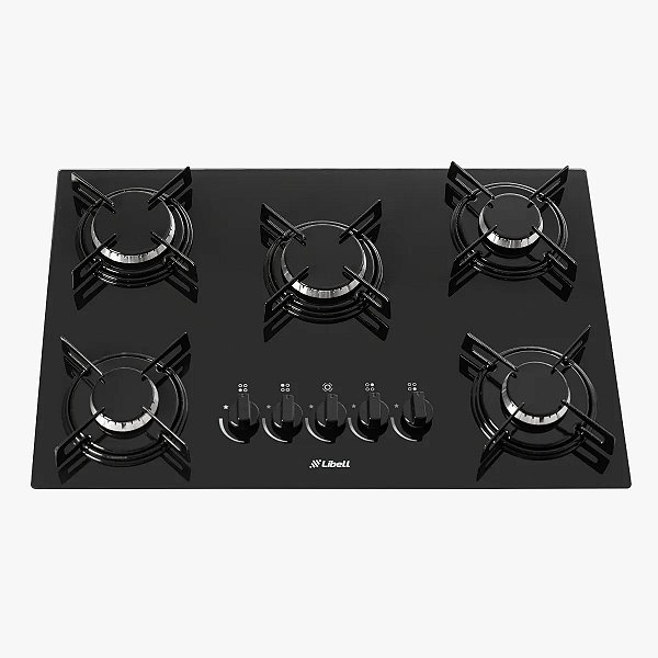 Cooktop 5 Bocas Libell Acendimento Automático