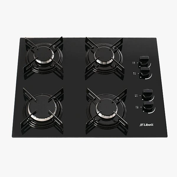 Cooktop Libell 4 Bocas Acendimento Automático