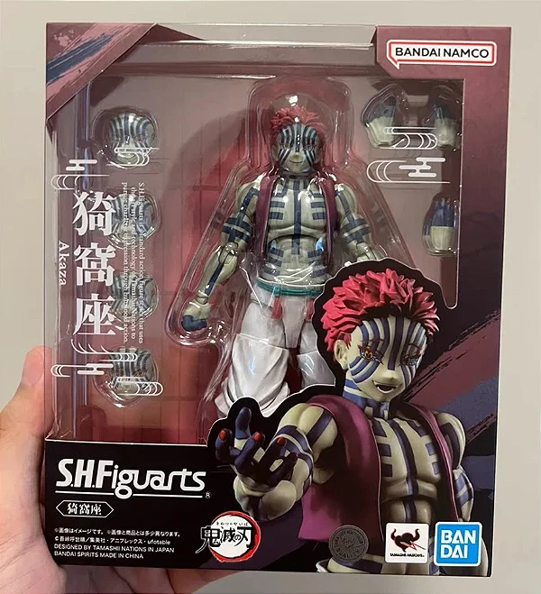 Action figure Akaza Demon Slayer - Bandai ShFiguarts