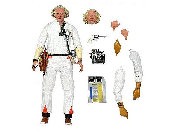 Action Figure Doc Brown Back To The Future Ultimate Suit - Neca Toys
