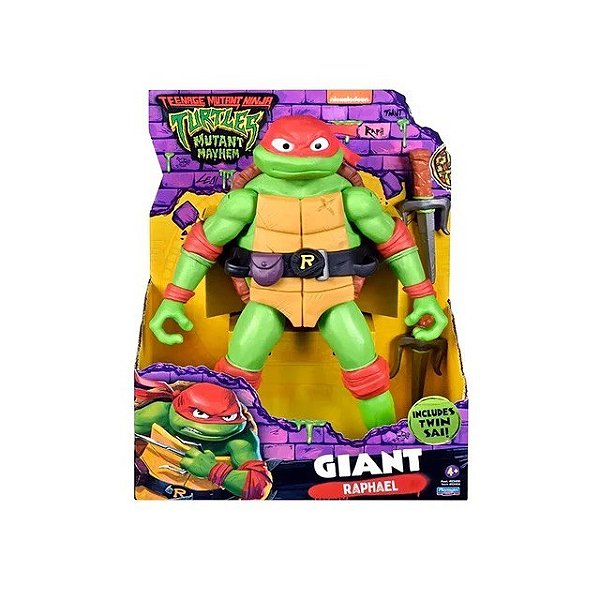 Action Figure Giant Raphael TMNT Mutant Mayhem - Original Playmates
