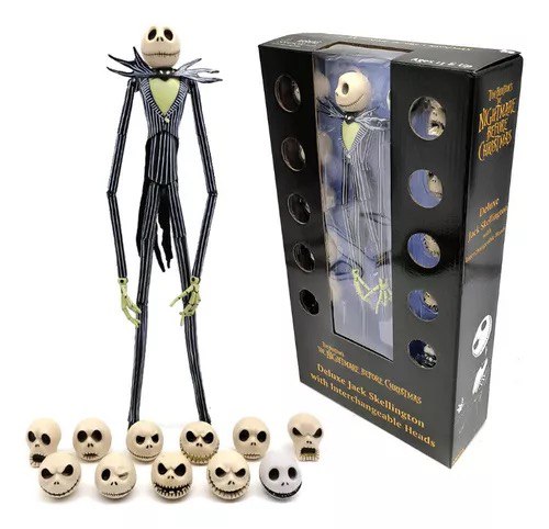 Action Figure Jack Skellington Deluxe - O Estranho Mundo de Jack