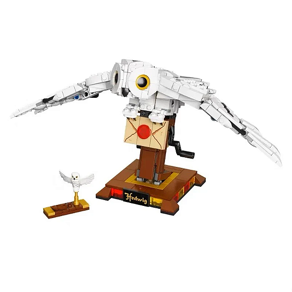 Blocos de Montar Coruja Harry Potter Hedwig