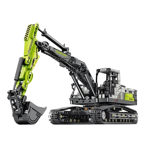 Blocos de Montar Escavadeira 40Cm - MOC