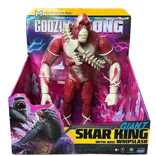 Boneco Giant Skar King - Godzilla Vs Kong The New Empire Playmates