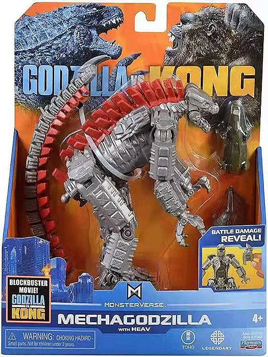 Boneco Mechagodzilla With Heav - Godzilla Vs Kong Playmates