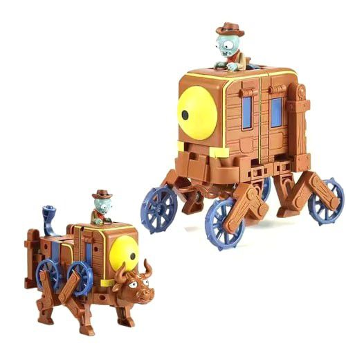 Boneco Zumbi Touro Robô Plants Vs Zombies