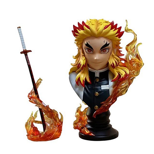 Busto completo Kyojuro Rengoku Demon Slayer - Surge Studio