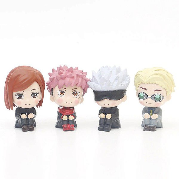 Conjunto 5 Figures Kawaii Jujutsu kaisen