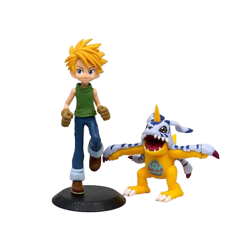 Diorama Matt e Gabumon - Digimon Adventures